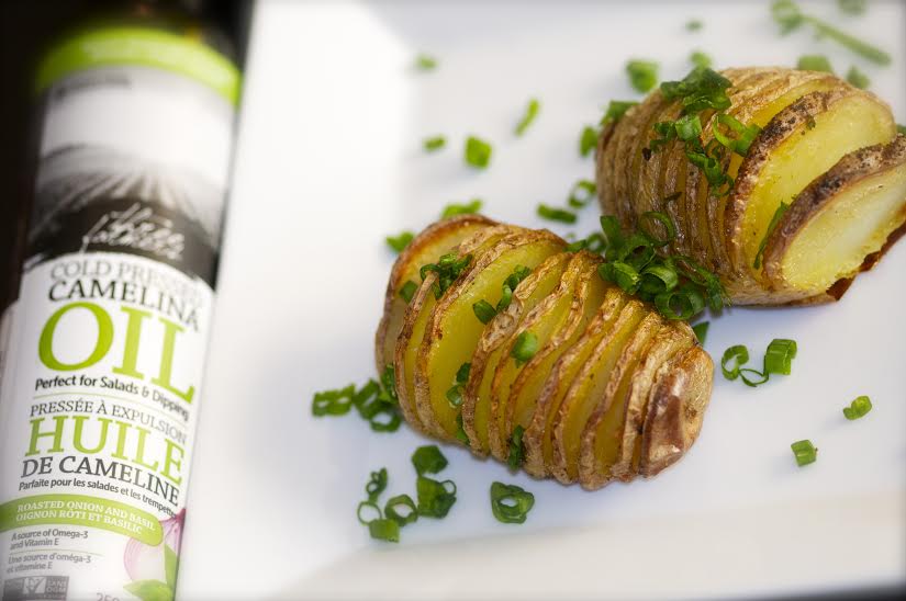 Pommes de terre barbecue Hasselback