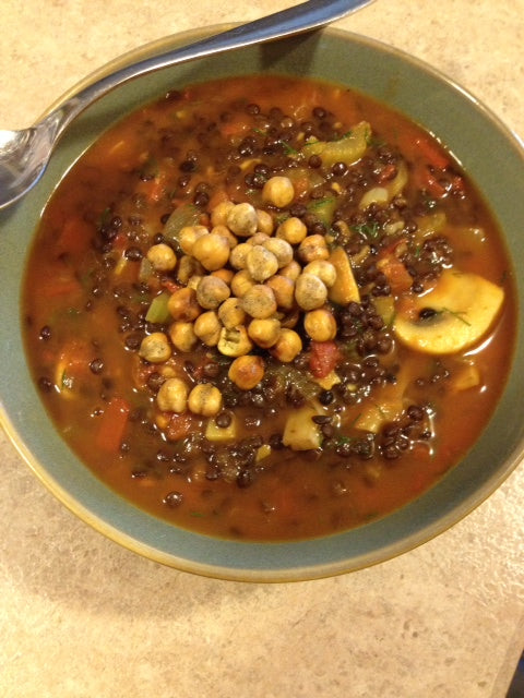 Tomato Lentil Stew With Dill