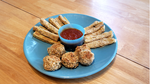 Gluten Free Pub Fair (Mozzarella Sticks, Zucchini Fries and Breaded Mushrooms)