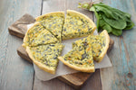 Spinach and Cheese Quiche