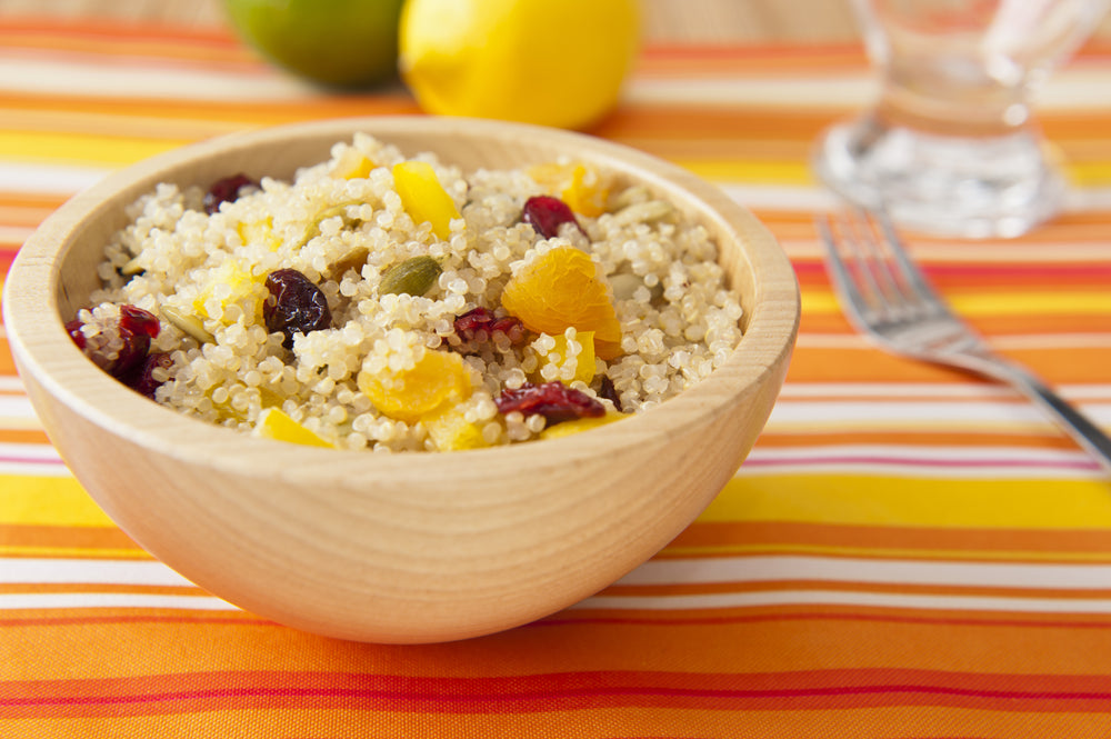 Salade de quinoa aux pommes 