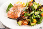 Seared Salmon and Greens