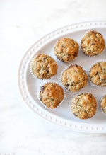 Muffins à la banane et à la caméline - Pour les diabétiques (sans sucre)