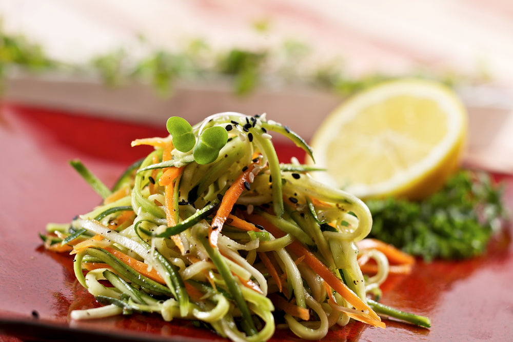 Salade de courgettes à l'asiatique