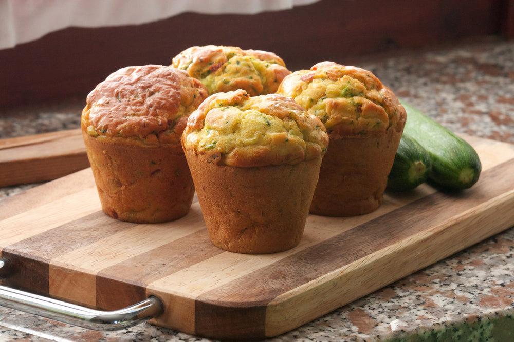 Muffins aux courgettes