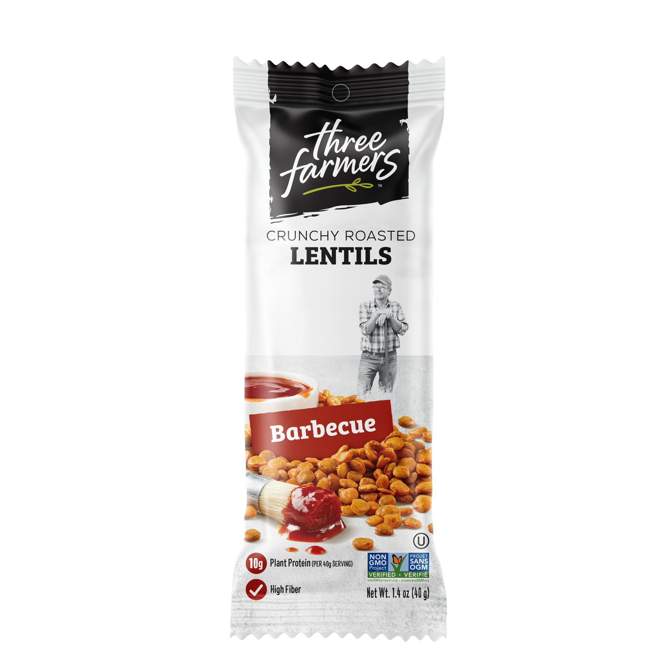 Lentilles BBQ 40 g / 1,4 oz