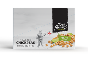 
                  
                    Load image into Gallery viewer, Sea Salt &amp;amp; Lime Roasted Chickpeas - 12 x 40g
                  
                