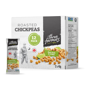 
                  
                    Load image into Gallery viewer, Sea Salt &amp;amp; Lime Roasted Chickpeas - 12 x 40g
                  
                