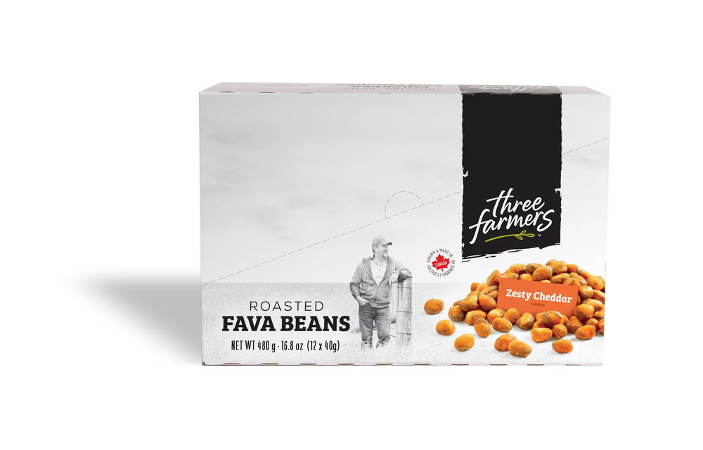 
                  
                    Load image into Gallery viewer, Zesty Cheddar Roasted Fava Beans - 12 x 40g
                  
                