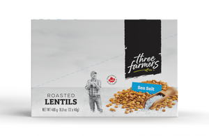 
                  
                    Load image into Gallery viewer, Sea Salt Roasted Lentils - 12 x 40g
                  
                