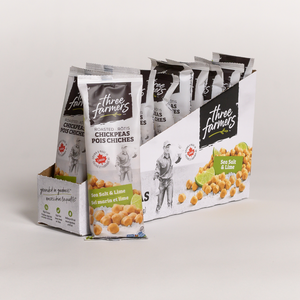 
                  
                    Load image into Gallery viewer, Sea Salt &amp;amp; Lime Roasted Chickpeas - 12 x 40g
                  
                